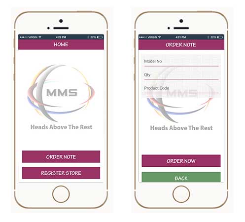 MMSMobile logo, mobile app, Mobile Apis, Web-Service, e-Commerce,erp